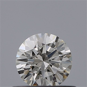 Picture of Natural Diamond 0.41 Carats, Round with Excellent Cut, G Color, VVS1 Clarity and Certified by IGI