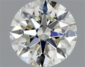 Picture of Natural Diamond 0.70 Carats, Round with Excellent Cut, J Color, SI1 Clarity and Certified by GIA