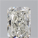 Diamante Natural 3.22 quilates, Radiante , Color I, claridad SI1 y certificado GIA