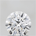 Lab Grown Diamond 1.42 Carats, Round with Ideal Cut, D Color, VS1 Clarity and Certified by IGI