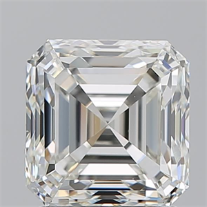 Foto Diamante Natural 2.01 quilates, Asscher , Color I, claridad VS1 y certificado GIA de