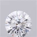 Del inventario de diamantes de laboratorio, 1.01 quilates, Redondo , Color D, claridad VVS2 y certificado IGI