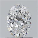 Diamante Natural 0.71 quilates, Ovalado , Color D, claridad VS1 y certificado GIA