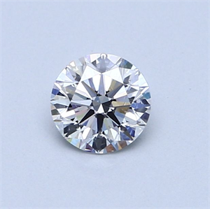 Foto Diamante Natural 0.50 quilates, Redondo , Color D, claridad SI1 y certificado GIA de