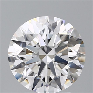 Picture of Lab Grown Diamond 3.08 Carats, Round with Ideal Cut, D Color, VS1 Clarity and Certified by IGI