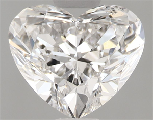 Picture of Natural Diamond 1.51 Carats, Heart with  Cut, E Color, SI1 Clarity and Certified by GIA