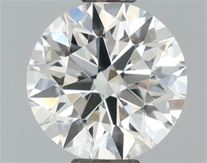 Picture of Lab Grown Diamond 1.07 Carats, Round with Excellent Cut, E Color, VVS2 Clarity and Certified by IGI