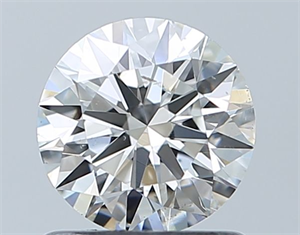 Foto Diamante Natural 0.90 quilates, Redondo , Color H, claridad SI2 y certificado GIA de