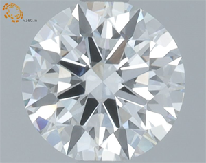 Picture of Lab Grown Diamond 1.03 Carats, Round with Ideal Cut, D Color, VVS2 Clarity and Certified by IGI