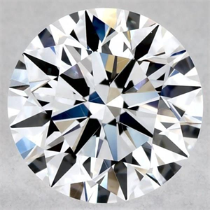 Picture of Natural Diamond 0.75 Carats, Round with Excellent Cut, D Color, VVS2 Clarity and Certified by GIA