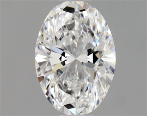 Picture of Natural Diamond 0.61 Carats, Oval with  Cut, E Color, VS2 Clarity and Certified by GIA