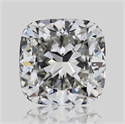 Natural Diamond 1.51 Carats, Cushion with  Cut, H Color, VS2 Clarity and Certified by GIA