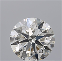 Diamante Natural 0.70 quilates, Redondo , Color G, claridad VVS2 y certificado IGI