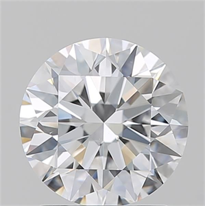 Picture of Natural Diamond 1.71 Carats, Round with Excellent Cut, D Color, VS1 Clarity and Certified by GIA