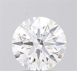 Picture of Lab Grown Diamond 2.53 Carats, Round with Ideal Cut, F Color, VS1 Clarity and Certified by IGI