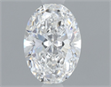 Diamante Natural 0.59 quilates, Ovalado , Color D, claridad VVS1 y certificado GIA