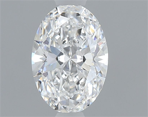 Foto Diamante Natural 0.59 quilates, Ovalado , Color D, claridad VVS1 y certificado GIA de