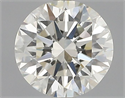 Natural Diamond 1.00 Carats, Round with Very Good Cut, L Color, VVS2 Clarity and Certified by GIA