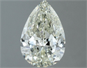 Natural Diamond 1.00 Carats, Pear with  Cut, K Color, SI1 Clarity and Certified by IGI