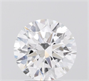 Lab Grown Diamond 2.51 Carats, Round with Excellent Cut, D Color, VVS2 Clarity and Certified by IGI