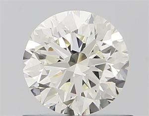 Picture of Natural Diamond 0.70 Carats, Round with Very Good Cut, H Color, VVS2 Clarity and Certified by IGI