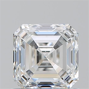 Picture of Natural Diamond 1.02 Carats, Asscher with  Cut, G Color, SI1 Clarity and Certified by GIA