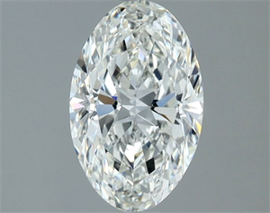 Foto Diamante Natural 1.00 quilates, Ovalado , Color H, claridad VS1 y certificado IGI de