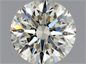 Natural Diamond 0.80 Carats, Round with Excellent Cut, L Color, SI1 Clarity and Certified by GIA