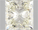 Diamante Natural 5.03 quilates, Princesa , Color K, claridad VVS2 y certificado IGI