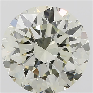Picture of Natural Diamond 1.00 Carats, Round with Excellent Cut, L Color, VVS2 Clarity and Certified by IGI