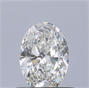 Diamante Natural 0.50 quilates, Ovalado , Color G, claridad VVS1 y certificado GIA