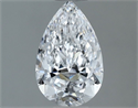 Diamante Natural 0.81 quilates, De pera , Color D, claridad SI2 y certificado GIA