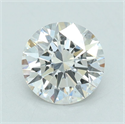 Lab Grown Diamond 1.02 Carats, Round with Very Good Cut, D Color, VS2 Clarity and Certified by IGI