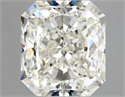 Natural Diamond 1.02 Carats, Radiant with  Cut, J Color, SI1 Clarity and Certified by GIA