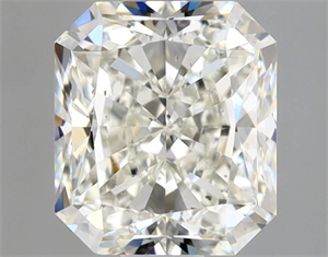 Picture of Natural Diamond 1.02 Carats, Radiant with  Cut, J Color, SI1 Clarity and Certified by GIA