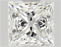 Natural Diamond 0.73 Carats, Princess with  Cut, G Color, VS2 Clarity and Certified by GIA