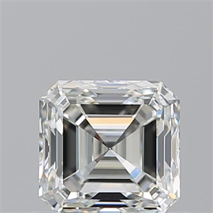 Foto Diamante Natural 0.70 quilates, Asscher , Color I, claridad VVS1 y certificado GIA de