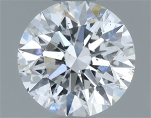 Picture of Natural Diamond 0.81 Carats, Round with Excellent Cut, D Color, SI2 Clarity and Certified by GIA
