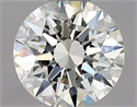 Diamante Natural 0.48 quilates, Redondo , Color I, claridad VVS1 y certificado GIA