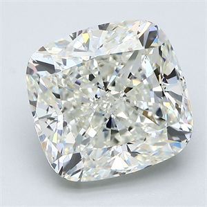 Picture of Natural Diamond 5.31 Carats, Cushion with  Cut, J Color, SI1 Clarity and Certified by GIA