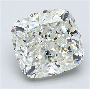 Picture of Natural Diamond 5.31 Carats, Cushion with  Cut, J Color, SI1 Clarity and Certified by GIA