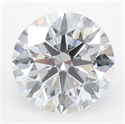Lab Grown Diamond 3.54 Carats, Round with Ideal Cut, D Color, IF Clarity and Certified by IGI