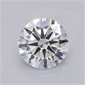 Del inventario de diamantes de laboratorio, 1.00 quilates, Redondo , Color D, claridad VS2 y certificado IGI