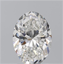 Natural Diamond 1.50 Carats, Oval with  Cut, G Color, SI1 Clarity and Certified by GIA