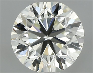 Picture of Natural Diamond 0.70 Carats, Round with Very Good Cut, L Color, VS1 Clarity and Certified by GIA