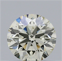 Diamante Natural 0.50 quilates, Redondo , Color K, claridad VS2 y certificado IGI