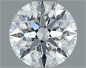 Diamante Natural 0.71 quilates, Redondo , Color H, claridad VS2 y certificado GIA