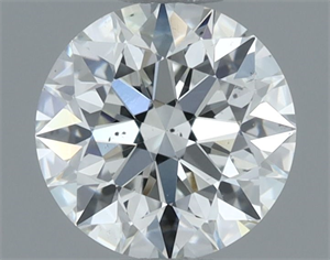 Foto Diamante Natural 0.71 quilates, Redondo , Color H, claridad VS2 y certificado GIA de