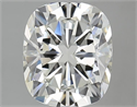 Natural Diamond 3.01 Carats, Cushion with  Cut, I Color, VS2 Clarity and Certified by GIA