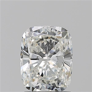 Picture of Natural Diamond 1.50 Carats, Cushion with  Cut, H Color, VVS2 Clarity and Certified by GIA